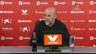 Rueda de prensa Sevilla FC vs CA Osasuna [upl. by Nyrak]