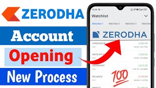 Zerodha Account Opening Process 2024  How to Open Demat Account in Zerodha 2024 [upl. by Ardnasela]