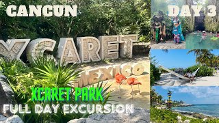 XCARET Park 2024 Guide  Extreme Action Park in Cancun Mexico  TravelFoodFun [upl. by Lled]