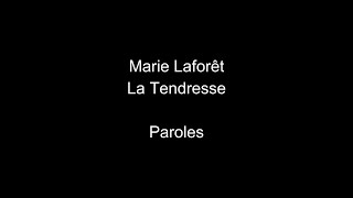 Marie LaforêtLa Tendresseparoles [upl. by Aleuname]