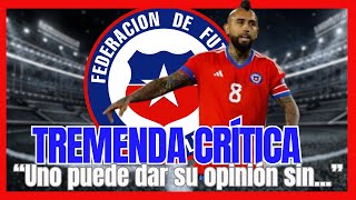 🔴MUNDIALISTA CHILENO REMECE CON LA CRÍTICA HACIA ARTURO VIDAL quotUNO PUEDE DAR SU OPINIÓN SINquot [upl. by Odarnoc]