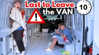 Last to Leave the VAN Challenge [upl. by Arakahs]