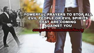 LET THIS PLAY OVER AND OVER Strong Warfare Prayers Against Evil  Protect Your Home amp Family [upl. by Euphemiah]