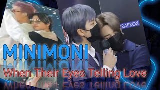 When Their Eyes Telling Love  Minimoni Moments [upl. by Bourgeois]