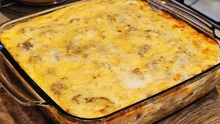 Это очень вкусно КАРТОФЕЛЬНАЯ ЗАПЕКАНКА С ФАРШЕМ Вкусная и ароматная КАРТОШКА С ФАРШЕМ В ДУХОВКЕ [upl. by Shriner]