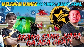 NYOBAIN BY ONE SAMA MANAGER SANG JUARA FFIM  FFML POCO STAR DANDY ALUMNI EVOS IMMORTAL [upl. by Oregolac]