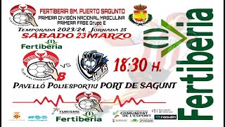 FERTIBERIA PUERTO SAGUNTO B  RITEC BM AGUILAS [upl. by Hoi]