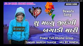 shn malyu jindgi bagadi mari Naresh thakor new Dj Remix song 2021 [upl. by Niasuh92]