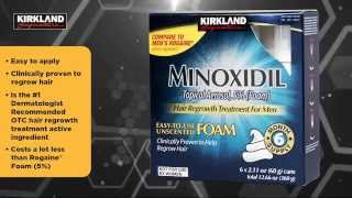 Minoxidil 5 Kirkland SUA Foam how to use [upl. by Rostand]