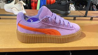 Fenty X Puma Creeper Phatty Lavender AlertBurnt Red  Style Code 39640303 [upl. by Nahtanhoj]