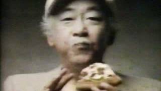 Pat Morita Pizza Hut Commercial [upl. by Ahseirej]