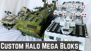 WAVE 1 CUSTOM HALO MEGA BLOKSCONSTRUX  Compilation [upl. by Ennasirk]