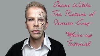 Oscar Wilde  The Picture of Dorian Grey inspired Makeup Tutorial  HD [upl. by Aihcsrop]