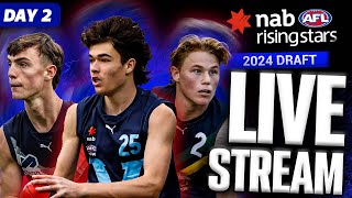 2024 AFL Draft  Day 2  Live Stream [upl. by Syverson]