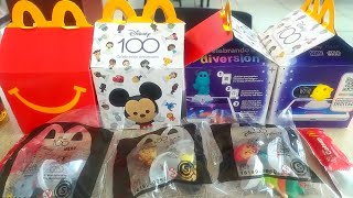 Cajita Feliz McDonalds Disney 100 Aniversario NoviembreDiciembre 2023 Parte 4 [upl. by Fleeta]