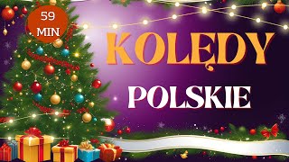 █▬█ █ ▀█▀ Najpiękniejsze polskie kolędy 1 GODZINA HD 🎄 [upl. by Nahallac]