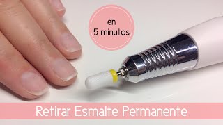 Retirar Esmalte Permanente con Torno en 5 minutos  Tutorial Paso a Paso [upl. by Huntington608]