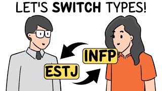 if ESTJ and INFP switched their types 🤣 [upl. by Ynohtnaeoj]