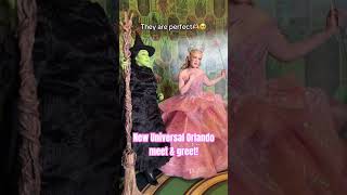 Glinda and Elphaba at Universal Studios Orlando wicked [upl. by Seften859]