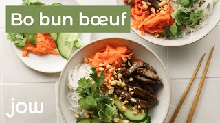 Recette Bo bun bœuf [upl. by Nylave]