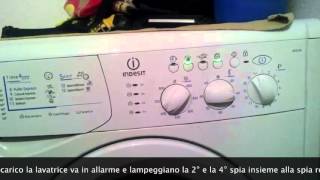 Lavatrici Ariston  Hotpoint  Indesit Errore F05 [upl. by Dirgni767]