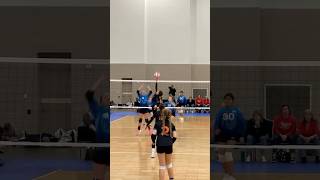 Cute 🥰 Setter Volleyball Skill abvolleyball volleyballspiketrainingdrills [upl. by Boleslaw]