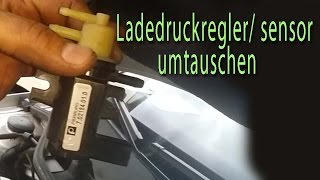 ladedruckregler Ladedrucksensor Skoda Octavia bj 2002 TDI umtauschen Diesel Auto Leistungsverlust [upl. by Carnay]