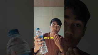 CAN YOU DRINK 500ml OF Water in Just 30 Seconds shorts challenge [upl. by Howlan966]