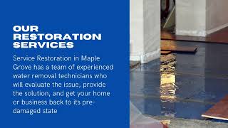 Flood Damage Restoration and Repair in Maple Grove MN [upl. by Essila]