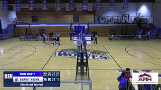 High School Volleyball  Wolfe County vs Breathitt County  10022024 [upl. by Goodkin]