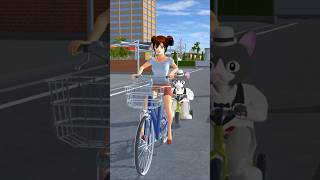 Kit Blatter went off the bike😄sakuraschoolsimulator shortvideo sakura shortsviral [upl. by Sara209]