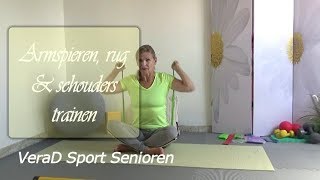 Beste Arm en Schoudertraining  workout Armen Schouders en Bovenlichaam trainen voor vrouwen [upl. by Nyleek515]