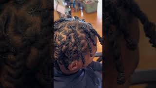 retwist and 2 strand twist for the first time protectivestyles retwistlock 2strandtwist locs [upl. by Mila600]