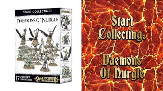 Start Collecting  Daemons of Nurgle Maggotkin of Nurgle [upl. by Noremac]