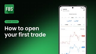 How to open your first trade in MT4MT5 on mobile FBS tutorial [upl. by Oeramed]