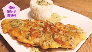 Fried Pangasius Fillet with Curry and Dill Sauce [upl. by Airrotal]