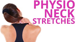 Physio Neck Exercises Stretch amp Relieve Routine [upl. by Moberg]