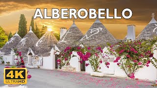 Alberobello Italy 🇮🇹  4K Drone Footage [upl. by Peacock]