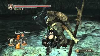 Dark Souls 2  Fastest way to break Santiers Spear [upl. by Osugi]