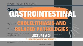 Cholelithiasis and related problems 1  Gastrointestinal  34  First Aid USMLE Step 1 2023 [upl. by Angadresma980]