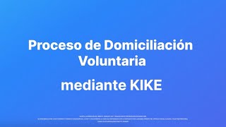 Domiciliación voluntaria Kueski con quotKikequot [upl. by Seek262]