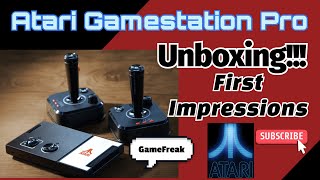 Atari Gamestation Pro Unboxing and first impressions unboxing gaming atari [upl. by Ramalahs]