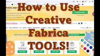 Using Creative Fabrica Tools Get All Access Today amp Learn All They Offer creativefabrica designs [upl. by Artapoelc]