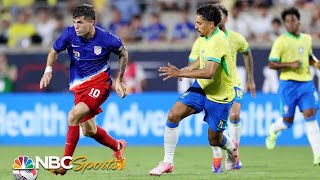 Highlights USMNT vs Brazil En Español  61224  NBC Sports [upl. by Myron]