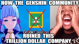 GENSHIN IMPACT REACTION  How the community TOOK DOWN a Trillion Dollar company [upl. by Farmelo]