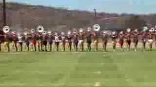 Phantom Regiment  Drum Corps  2007  Running Hornline  BFDTV [upl. by Esnohpla]