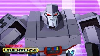 Transformers Cyberverse Brasil  Megatron é Meu Herói ✊ Episódio 6  Transformers Official [upl. by Sesilu648]