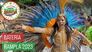 BATERIA RAMPLA 2023  CARNAVAL DE ARTIGAS 2023  4K  UHD [upl. by Ahsenid833]