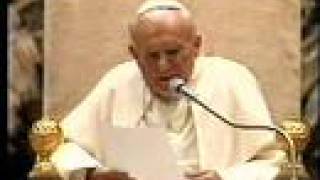 Pope John Paul II speaks on priestly celibacy [upl. by Mayrim134]