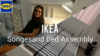 IKEA Songesand Bed Assemble Home DIY  IKEA Most Selling Bed I Step by Step full HD Video 4k [upl. by Dahlia]